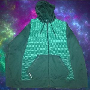 Green Nike Therma- Fit Sweatshirt / Hoodie